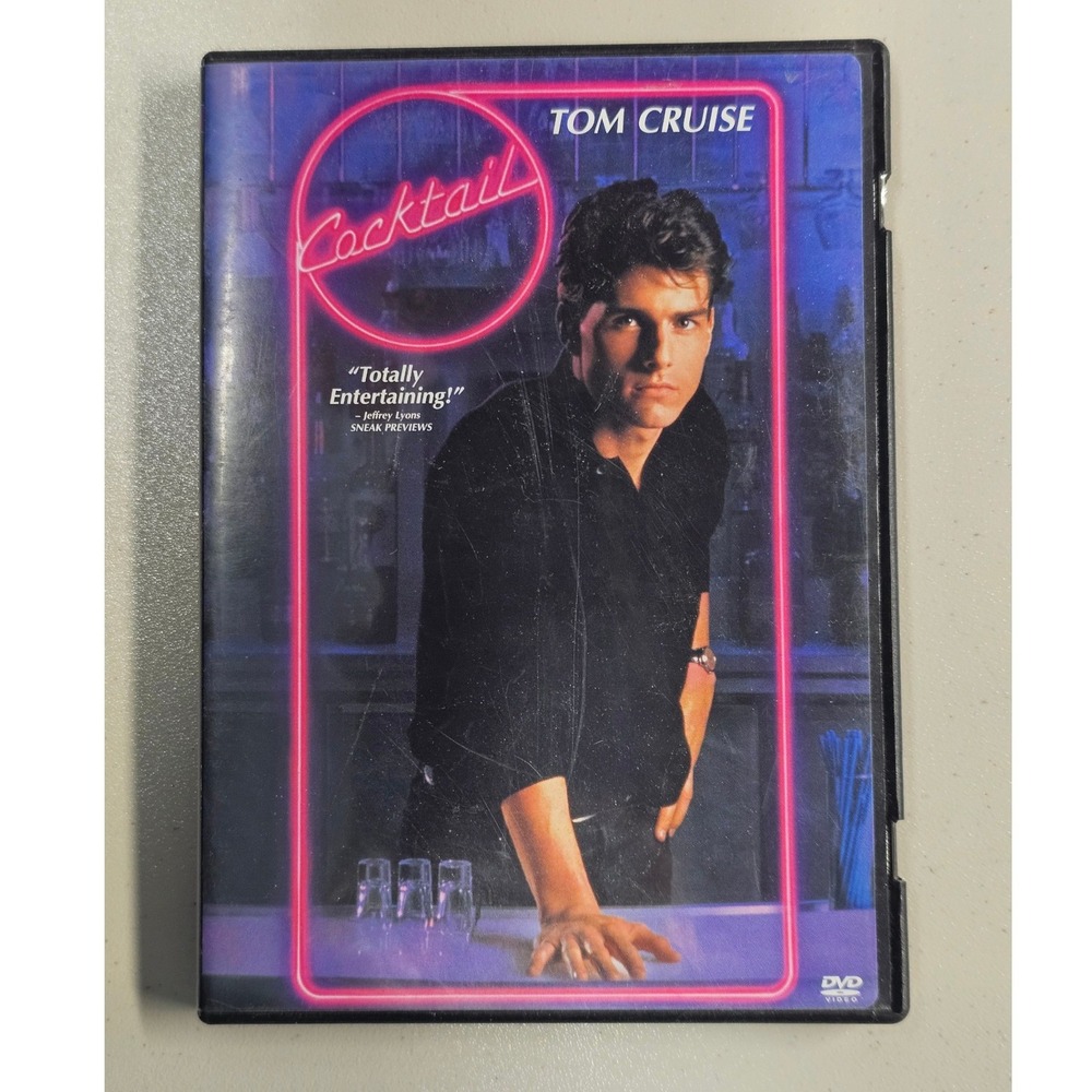 Cocktail DVD Tom Cruise Elisabeth Shue 1988 Romance Drama Widescreen Touchstone